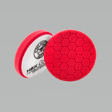 Chemical Guys Hex Logic Self-Centered Perfection Ultra-Fine Finishing Pad - Red - 5.5in - BUFX_107HEX5