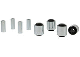 Whiteline Plus 5/95-03 Infiniti QX4 / 8/86-8/95 Pathfinder Rear Trailing Arm - Upper & Lwr Bushing - W61705A