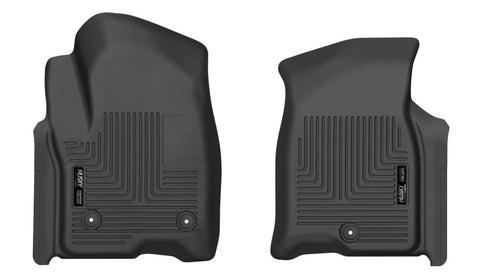 Husky Liners 21-23 Chevy Tahoe / 21-23 Cadillac Escalade X-Act Contour Black Front Seat Floor Liners - 55861