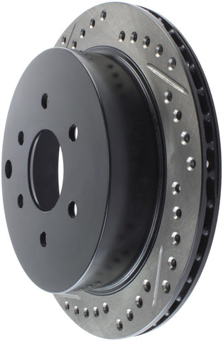 StopTech Slotted & Drilled Sport Brake Rotor - 127.42087R