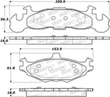 StopTech Street Brake Pads - 308.02190