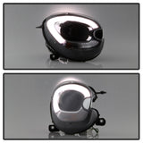 Spyder Mini Cooper Countryman 11-15 Headlights - Halogen Model Only - Black PRO-YD-MCO11-DRL-BK - 5083449