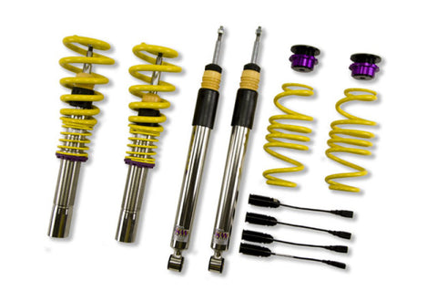 KW Coilover Kit V2 Audi A4 S4 (8K/B8) w/ electronic dampening controlSedan FWD + Quattro - 15210097