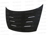 Seibon 06-08 Honda Civic 4 Door TS Carbon Fiber Hood - HD0607HDCV4D-TS