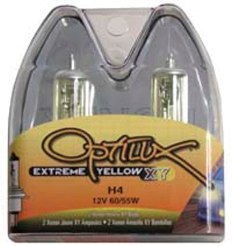 Hella Optilux H4 12V / 60/55W XY Xenon Yellow Bulb - H71070682