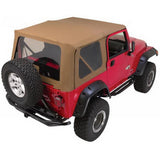 Rampage 1997-2006 Jeep Wrangler(TJ) Complete Top - Khaki - 68736