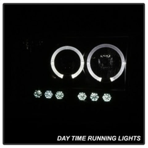 Spyder Dodge Ram 1500 02-05 03-05 Projector Headlights LED Halo LED Blk Smke PRO-YD-DR02-HL-BSM - 5078384