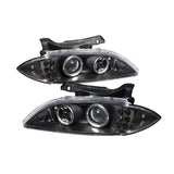 Spyder Chevy Cavalier 95-99 Projector Headlights LED Halo replaceanle LEDs Blk PRO-YD-CCAV95-BK - 5009265