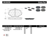 StopTech Performance 94-97/99-05 Miata w/Normal Suspension Front Brake Pads D635 - 309.06350