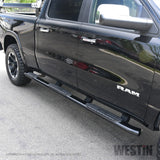 Westin 19-22 RAM 1500 CC 5ft7in. Bed (Excl. Classic) PRO TRAXX 5 W2W Oval Nerf Step Bars - Black - 21-534705