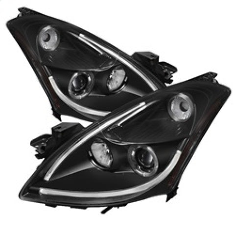 Spyder Nissan Altima 4Dr 10-12 Projector Headlights Light DRL LED Halo Blk PRO-YD-NA104D-LTDRL-BK - 5076830