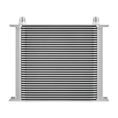 Mishimoto Universal 34 Row Oil Cooler - Silver - MMOC-34SL