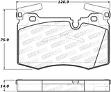 StopTech Street Brake Pads - Front - 308.14030