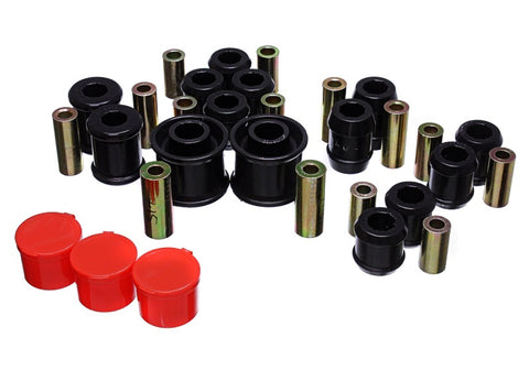 Energy Suspension 12-16 VW Passat / 07-16 VW EOS (1F) Rear Control Arm Bushing Set - Black - 15.3121G