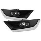 Spyder 17-18 Honda CRV OEM Chrome Trim Fog Lights w/Switch & Cover - Clear (FL-HCRV2017-C) - 5084897