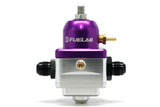 Fuelab 529 Electronic EFI Adjustable FPR (1) -8AN In (1) -8AN Return - Purple - 52902-4