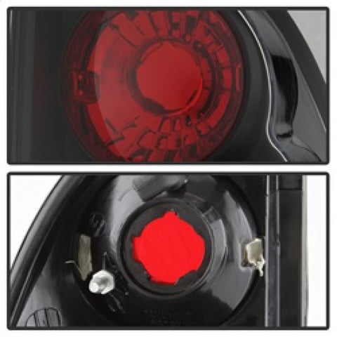 Spyder Toyota Tacoma 05-15 Euro Style Tail Lights Black ALT-YD-TT05-BK - 5007896