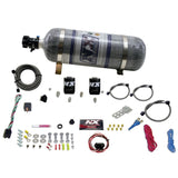 Nitrous Express 10-15 Chevrolet Camaro (5th Gen) Single Nozzle Nitrous Kit (35-150HP) w/Comp Bottle - 20930-12