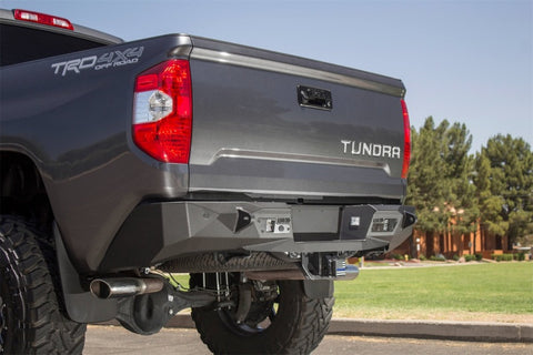 Addictive Desert Designs 2014+ Toyota Tundra Stealth Fighter Rear Bumper w/ Backup Sensor Cutouts - R741231280103