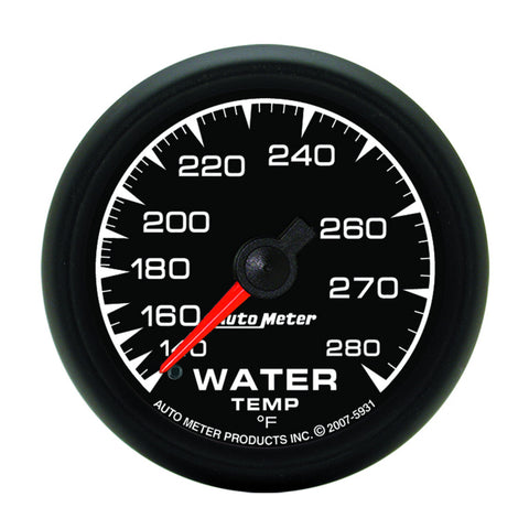 Autometer ES 52mm 140-280 Deg F Mechanical Water Temperature Gauge - 5931