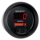 Autometer Sport-Comp Black 3 3/8in 160 MPH Digital Speedo Gauge - 6388