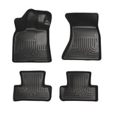 Husky Liners 09-14 Audi Q5 Weatherbeater Black Front & 2nd Seat Floor Liners - 96411