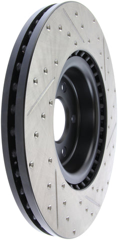 StopTech Slotted & Drilled Sport Brake Rotor - 127.33138R