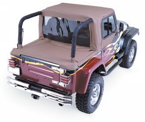 Rampage 1992-1995 Jeep Wrangler(YJ) Cab Soft Top And Tonneau Cover - Spice Denim - 993017