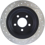 StopTech Sport Drilled & Slotted Rotor - Rear Right - 127.61111L