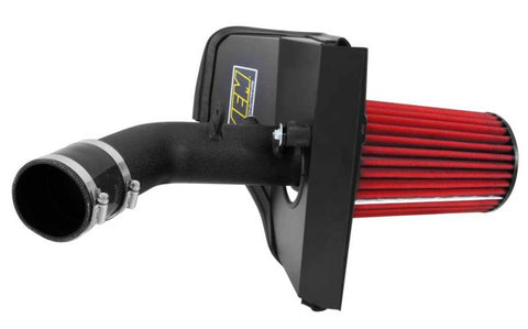 AEM 15-17 Subaru WRX STi 2.5L H4 - Cold Air Intake System - Wrinkle Black - 21-735WB