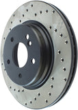 StopTech Drilled Sport Brake Rotor - 128.35048R