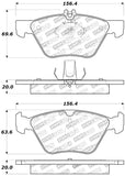 StopTech Performance Brake Pads - 309.07400