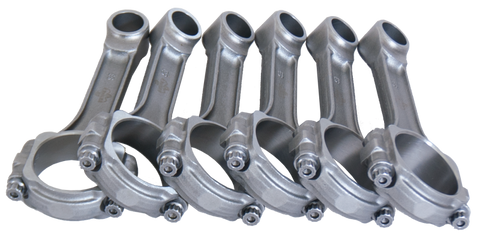 Eagle Jeep 4.2L 5140 Forged I-Beam Connecting Rod 6.123in w/ ARP 8740 (Set of 8) - SIR6123JP