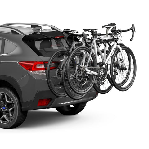 Thule OutWay Hanging-Style Trunk Bike Rack (Up to 3 Bikes) - Silver/Black - 995005