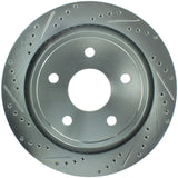 StopTech Select Sport 02-03 & 07-01 Dodge Ram 1500 / 04-09 Durango Slotted/Drilled Right Rear Rotor - 227.67054R