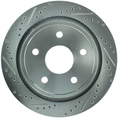 StopTech Select Sport 02-03 & 07-01 Dodge Ram 1500 / 04-09 Durango Slotted/Drilled Right Rear Rotor - 227.67054R