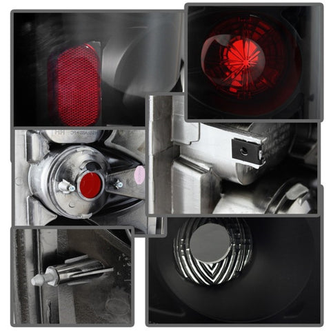 Spyder Dodge Ram 02-06 1500/Ram 2500/3500 03-06 Euro Style Tail Lights Black Smoke ALT-YD-DRAM02-BSM - 5078100