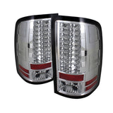 Spyder GMC Sierra 07-13 (Not fit 3500 Dually 4 Rear Wheels)LED Tail Lights Chrome ALT-YD-GS07-LED-C - 5014931