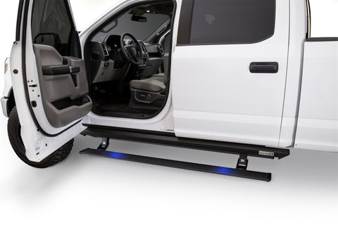 AMP Research 2015-2018 Ford F-150 SuperCrew PowerStep XL - Black - 77151-01A