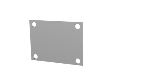 QTP Bolt-On QTEC Low Profile Cover Plate - 10338C