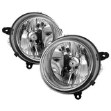 xTune 07-17 Jeep Patriot (w/o Auto Leveling Lights) OEM Style Headlights - Chrome (HD-JH-JPA07-OE-C) - 9042751