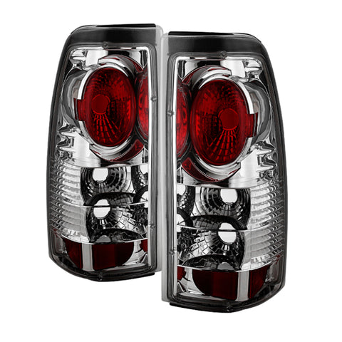 Spyder Chevy Silverado 1500/2500 99-02 (Not Stepside) Euro Style Tail Lights Chrm ALT-YD-CS99-C - 5001993