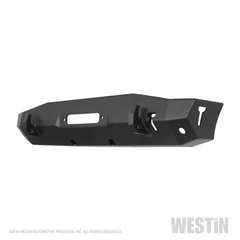 Westin 18-22 Jeep Wrangler JL / 20-22 Gladiator WJ2 Stubby Front Bumper - Tex. Blk - 59-80065