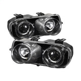 Spyder Acura Integra 94-97 Projector Headlights LED Halo -Black High H1 Low 9006 PRO-YD-AI94-HL-BK - 5008671