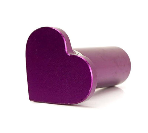 NRG Heart Shape Drift Button Toyota 86/Subaru WRX/STI/Mazda - Purple - DB-H002PP