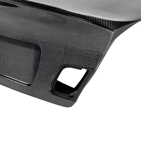 Seibon 99-04 BMW 3 Series 2DR E46 CSL Carbon Fiber Trunk Lid - TL9904BMWE462D-C