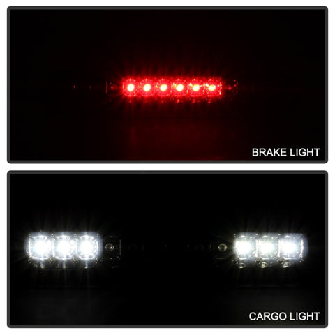 Xtune Ford F250 F350 F450 F550 99-14 / Ranger 95-03 LED 3rd Brake Light Smoke BKL-FF25099-LED-G2-SM - 9025686