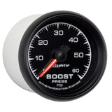 Autometer ES 52mm 0-60 PSI Mechanical Boost Gauge - 5905