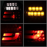 Spyder BMW E90 3-Series 06-08 4Dr LED Indicator LED Tail Lights Blk ALT-YD-BE9006-LBLED-G2-BK - 5071958