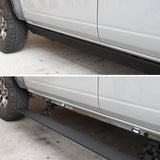 Go Rhino 19-23 Ford Ranger Crew Cab 4dr E-BOARD E1 Electric Running Board Kit (No Drill) - Tex. Blk - 20306880PC